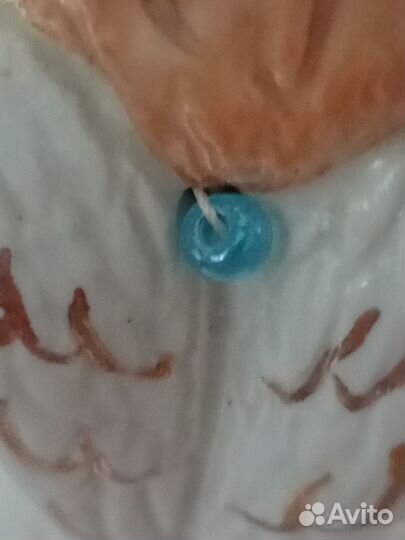 Статуэтка фарфоровая, фигурка - колокольчик