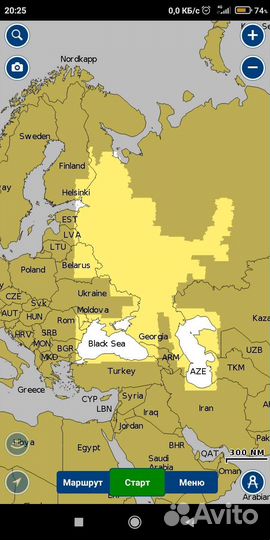 Карты Navionics, C-MAP и Андроид-смартфон
