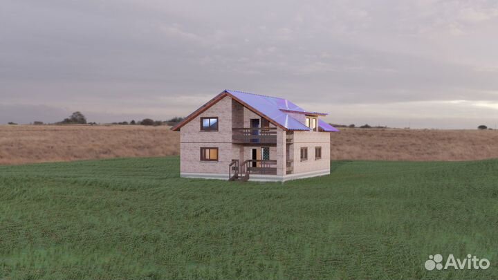 3d визуализация домов участков мебели