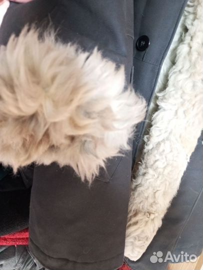 Мужской овчинный полушубок