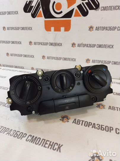 Блок управления отопителем Skoda Octavia II (2004—