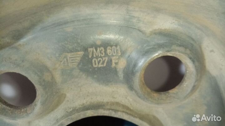 Б/У Диск колесный железо R16 5*112 Volkswagen