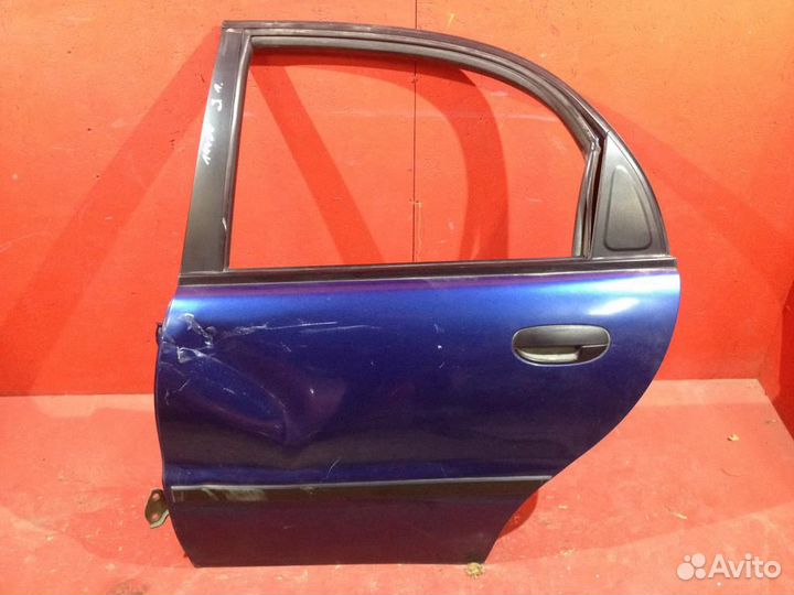 Дверь задняя левая Шевроле Ланос под ремонт