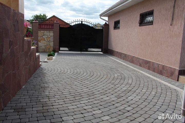 Брусчатка Классика Русто цвета в ассортименте