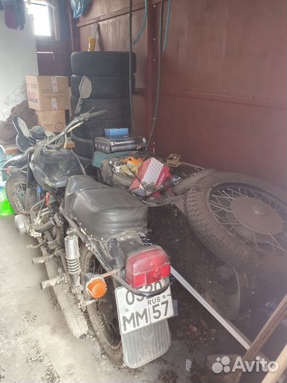 Мотоцикл урал с люлькой