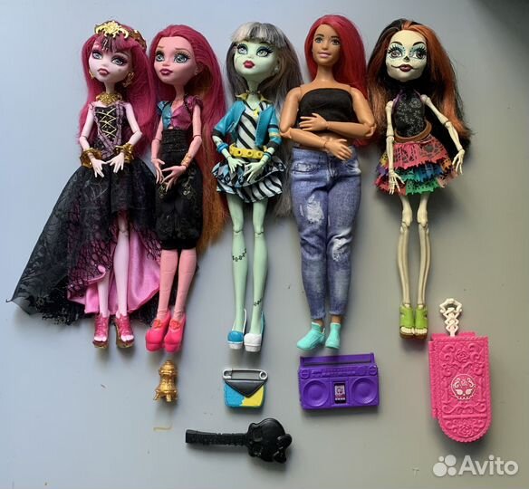 Куклы Монстер Хай б/у в хорошем состоянии