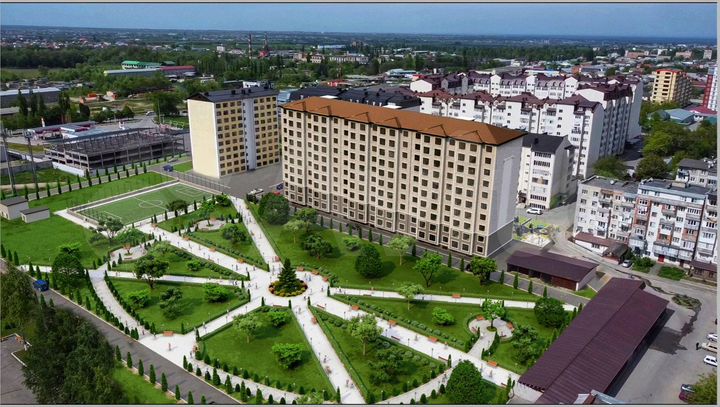 3-к. квартира, 122,5 м², 2/10 эт.