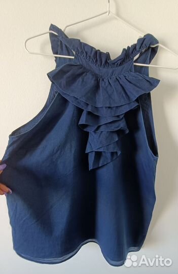 Топ, майка Gant с дефектами, 46 размер с