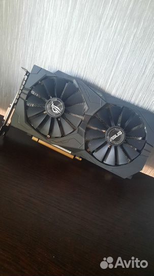 Видеокарта GTX 1050 Ti asus strix 4GB