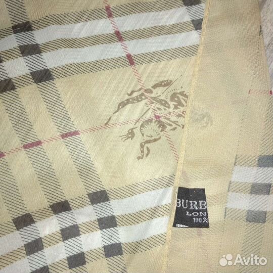 Шелковый платок оригинал Burberry London