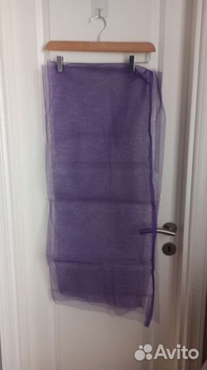 Ткань Фатин сетка фиолетовый розовый