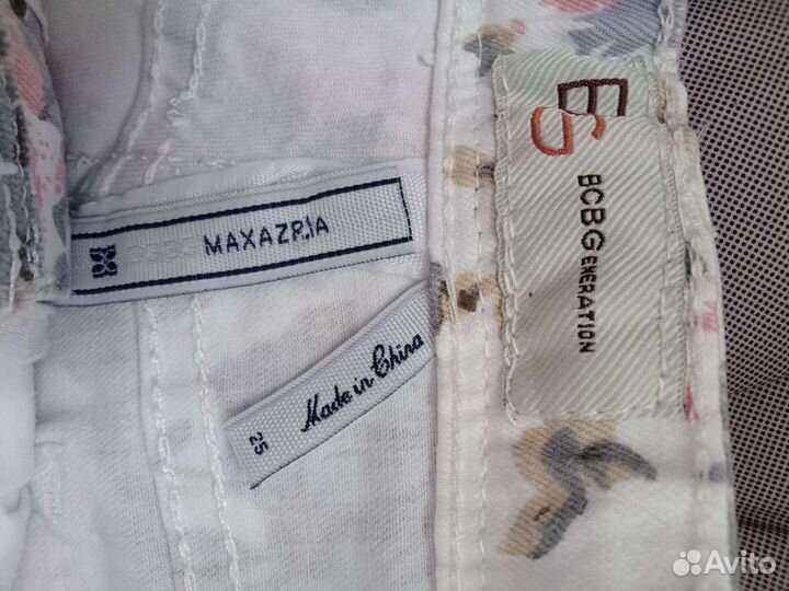 Джинсовые шорты MaxAzria bcbg