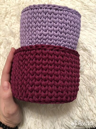 Корзинки для хранения ручной работы