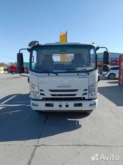 Isuzu Elf с КМУ, 2024