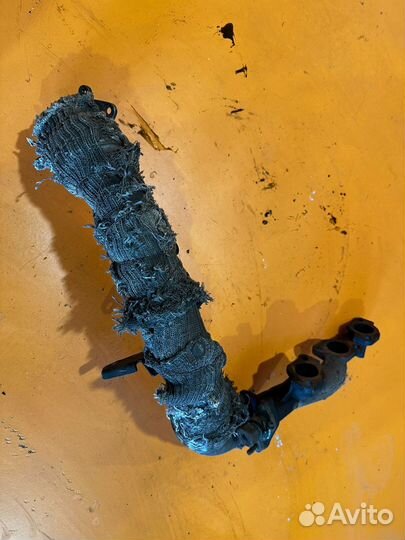 Коллектор выпускной на Land Rover Discovery 3