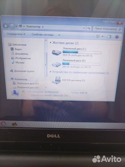 Ноутбук dell