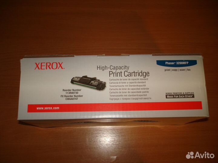 Картридж для мфу Xerox Phaser 3200 MFP