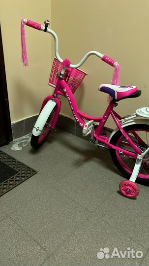 Детский велосипед 16 heam girl розовый