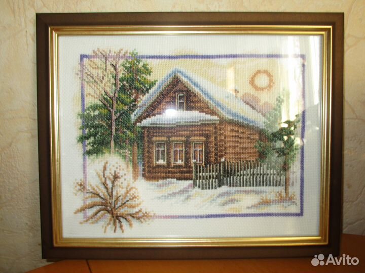 Картины вышитые крестиком