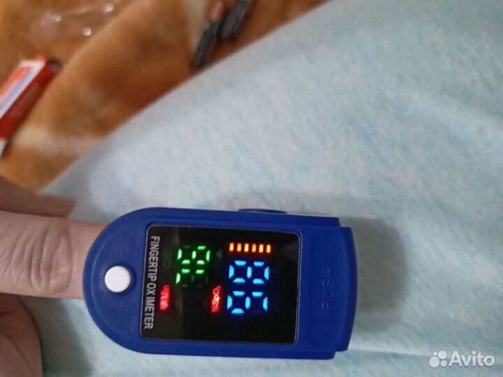 Пульсоксиметр, пульсометр новый
