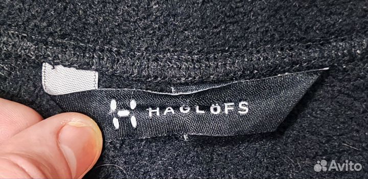 Оригинальная флисовая кофта haglofs polartex