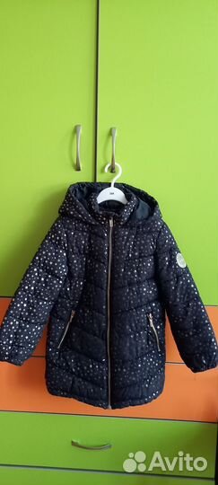 Куртка зимняя для девочки 122