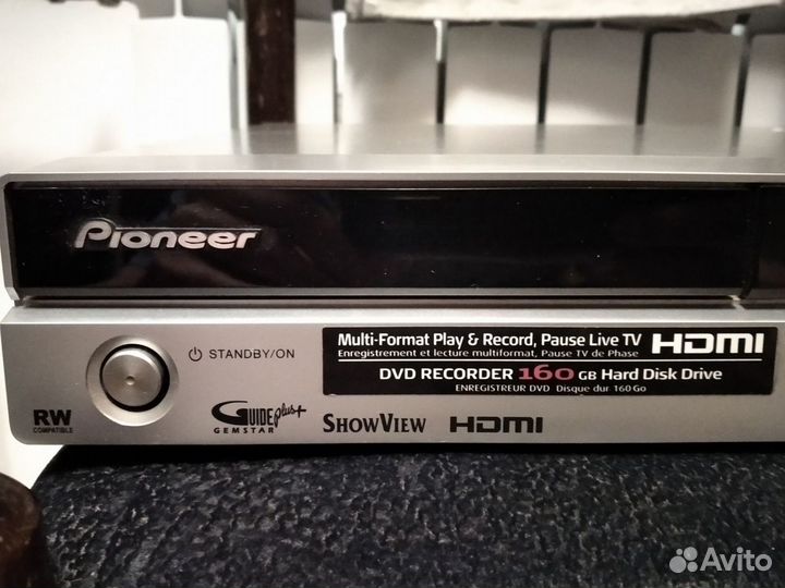 DVD рекордер Pioneer DVR-540H-S Silver