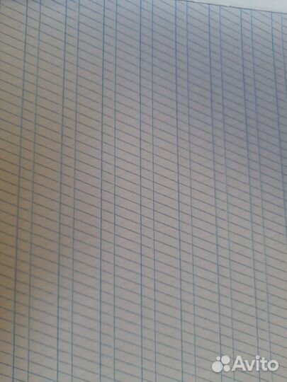 Тетрадь частая косая