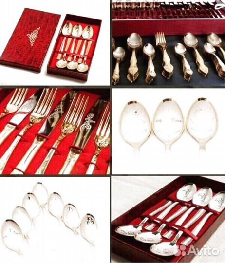 Широкий выбор именных ложек и вилок