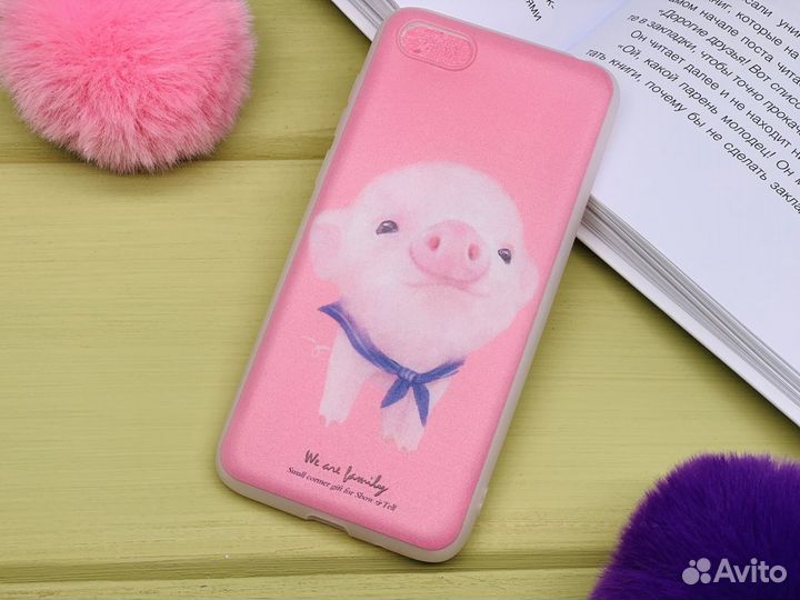 Силиконовый чехол на honor, samsung c принтом