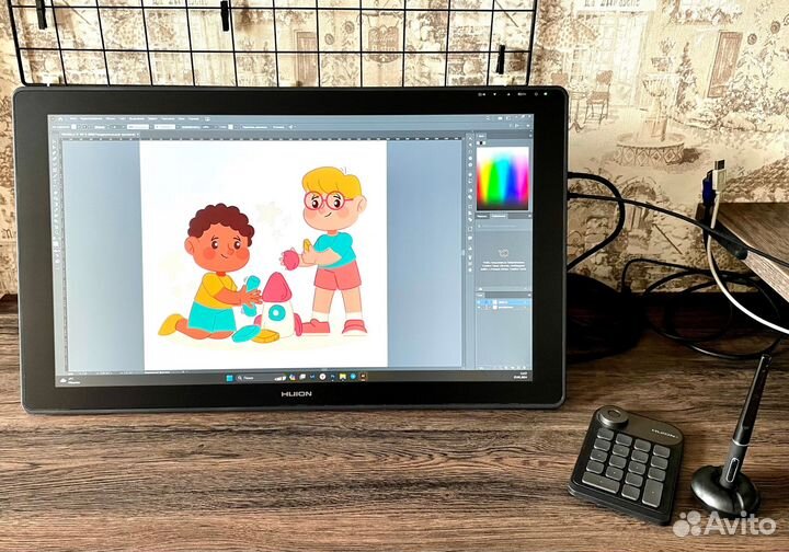 Графический планшет huion kamvas 24