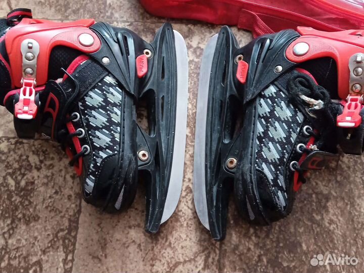 Коньки детские раздвижные