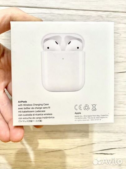 Наушники apple airpods 2