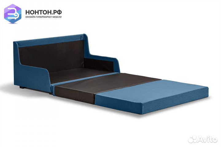 Диван откидной Немо тиси голубой