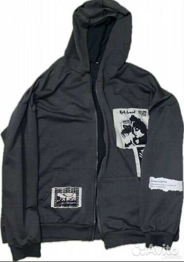 Зип-худи raf simons type