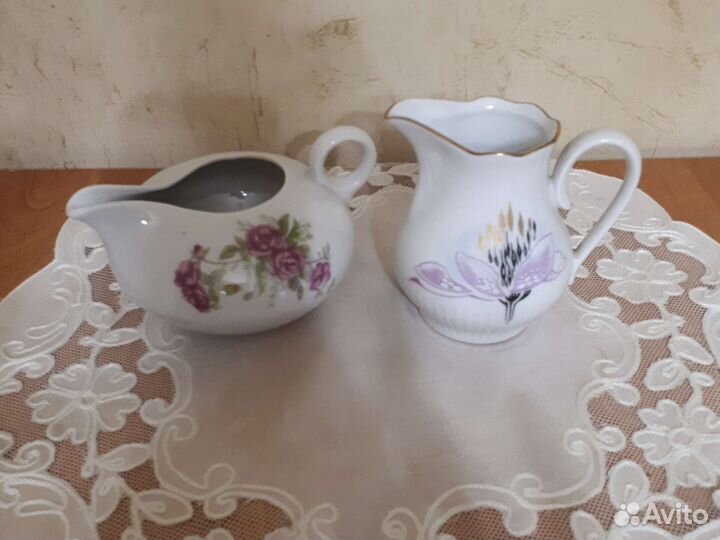 Молочник сливочник дулево,ГДР