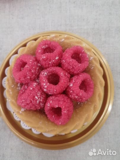 Тарталетка с малинками