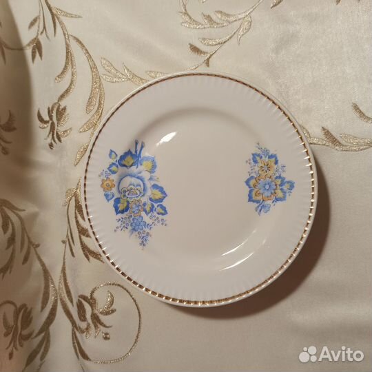 Чайный сервиз СССР Красный фарфорист