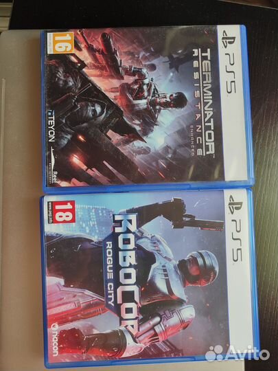 Игры для приставки PS5 Robocop Terminator