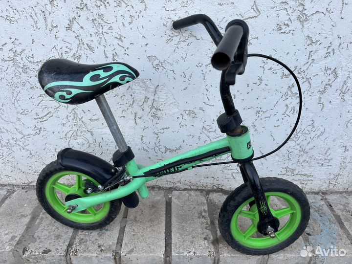 Велосипед stern dino 12 + велокат