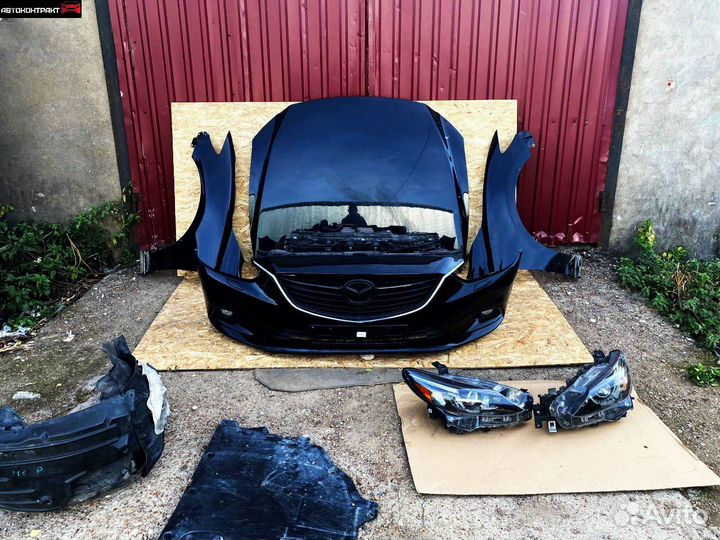 Ноускат морда в сборе Mazda 6 GJ 2015-2019