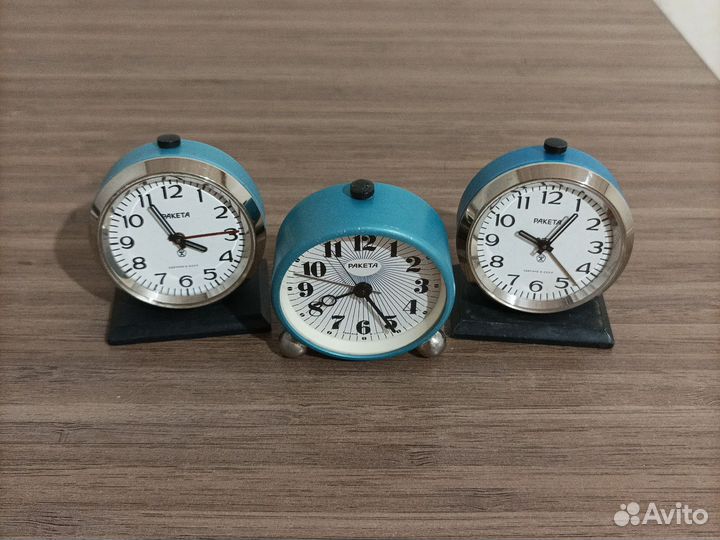 Будильник Ракета (мини ) СССР