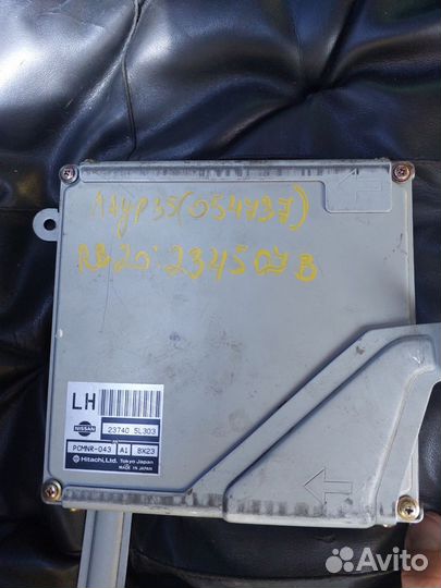 Блок эбу RB20DE