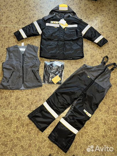 Костюм рабочий зимний Роснефть (Размеры разные)