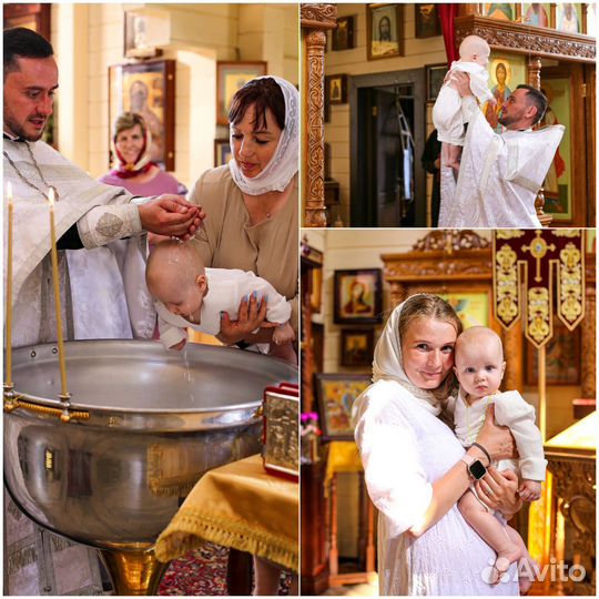 Фотограф на Крещение / Венчание / Домашняя съёмка