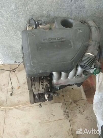 Двигатель K24A с навесным в разбор