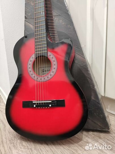 Гитара акустическая Terris 38' Red