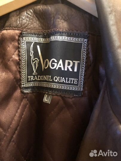 Кожаная куртка мужская 50-52