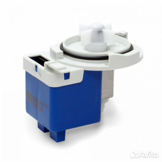 Насос слива Miele 30w (на защелках,клеммы вместе)