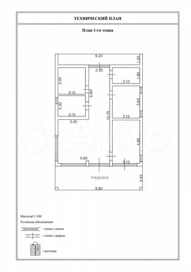 Дом 124,9 м² на участке 6 сот.